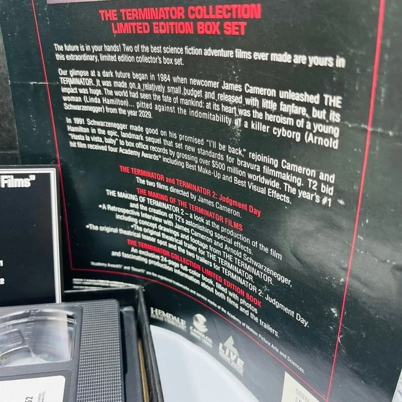 Terminator VHS Collection Limited Edition - Picture 10 of 11